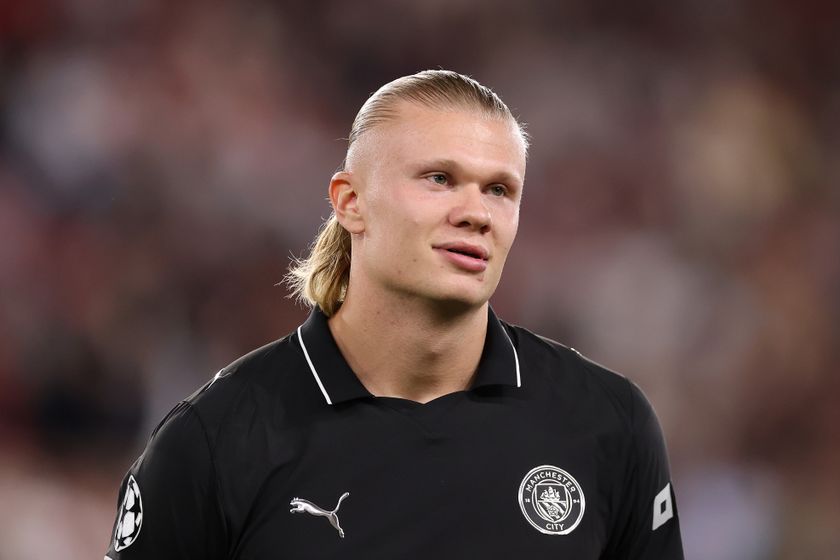 Manchester City striker Erling Haaland