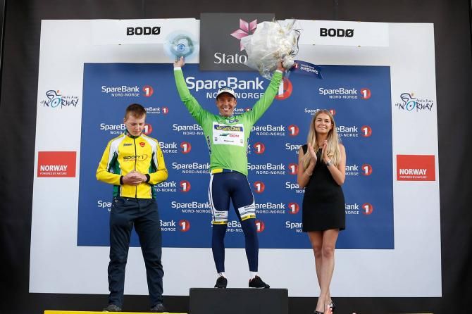 Kenny van Hummel (Vacansoleil-DCM) leads the points classification after stage 1
