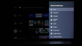 How to update Sony TV software