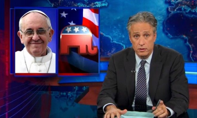 Jon Stewart senses a schism