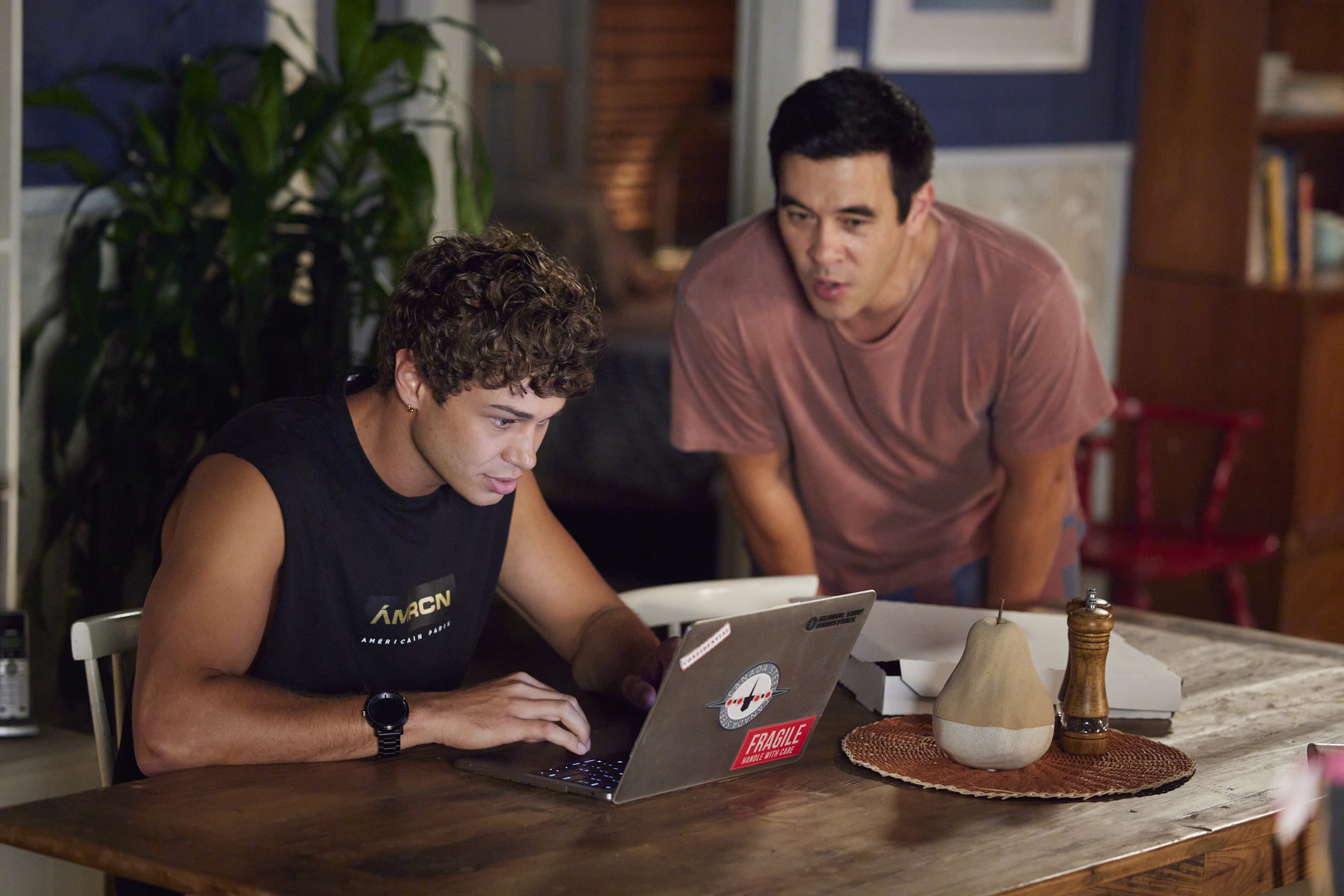 Theo and Justin in Home and Away
