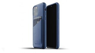 Best iPhone 11 cases - blue Mujjo Leather Wallet Case