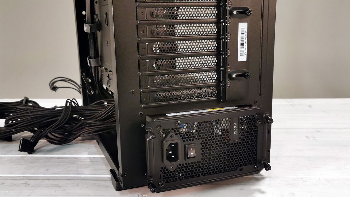 be quiet! Pure Base 500 PSU installation