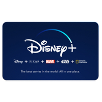 Disney Plus gift card (1 year) | Check price at Disney Plus