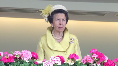  Princess Anne, Princess Royal attends Ladies Day during Royal Ascot 2021 at Ascot Racecourse on June 17, 2021 in Ascot, England. 