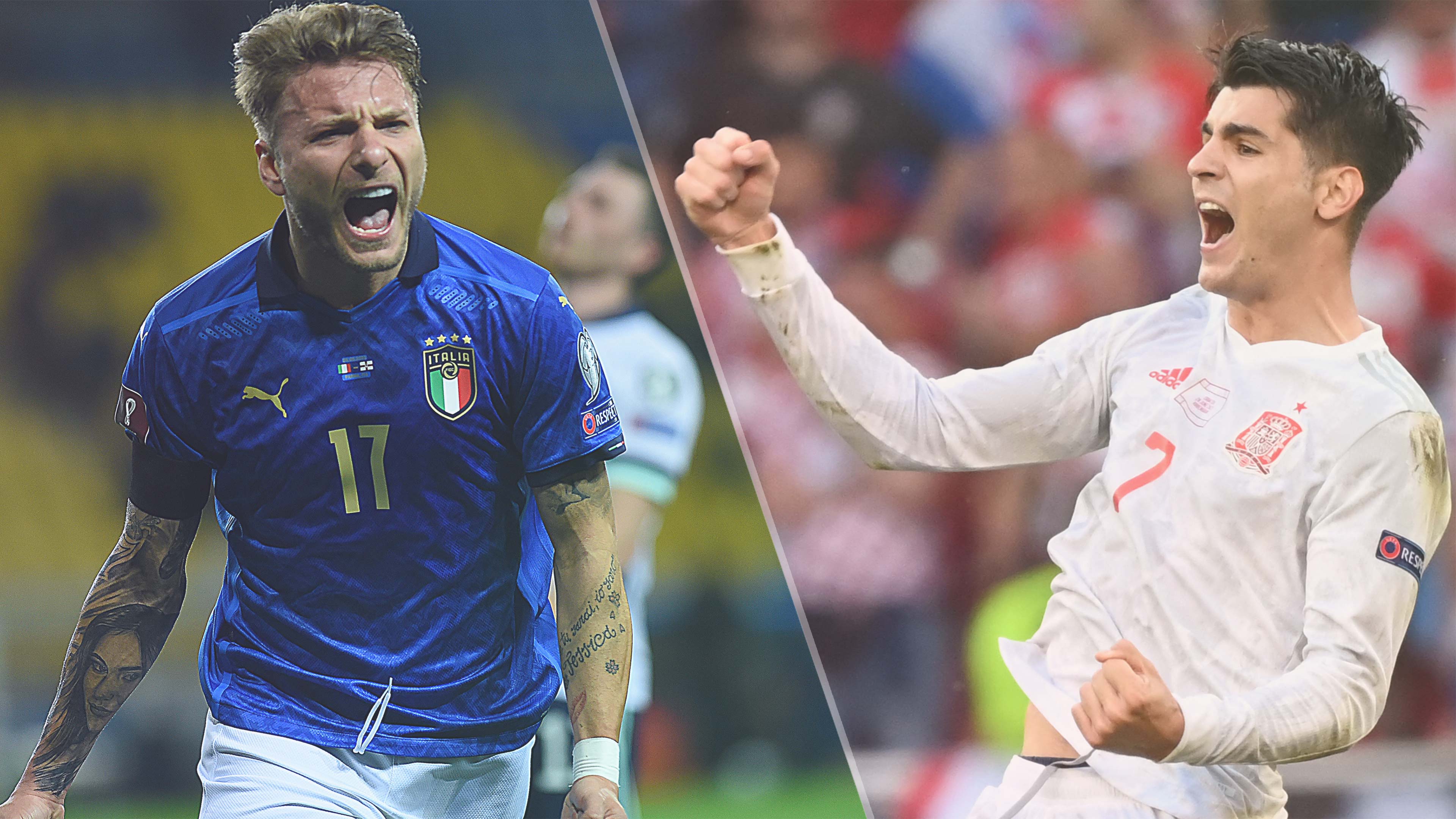 Italy spanyol vs Italia Vs