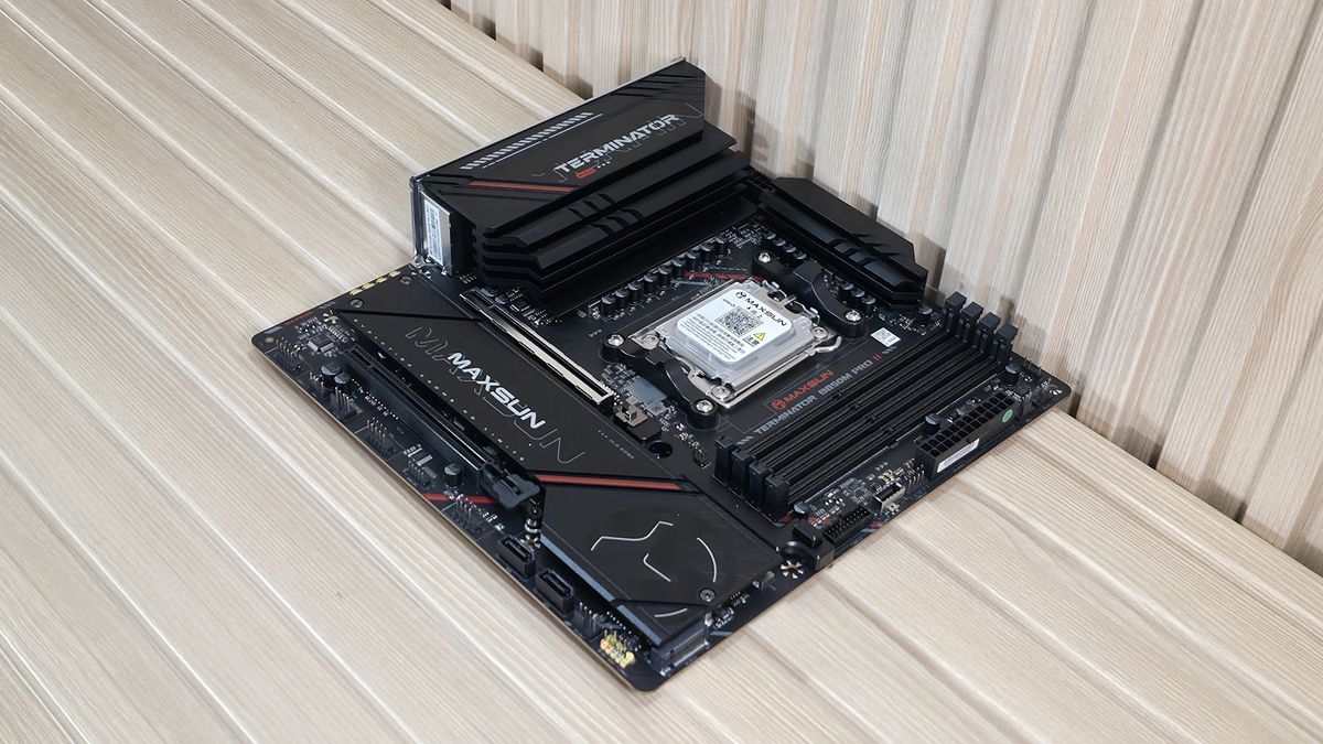 Maxsun Terminator B850M Pro II - Board images