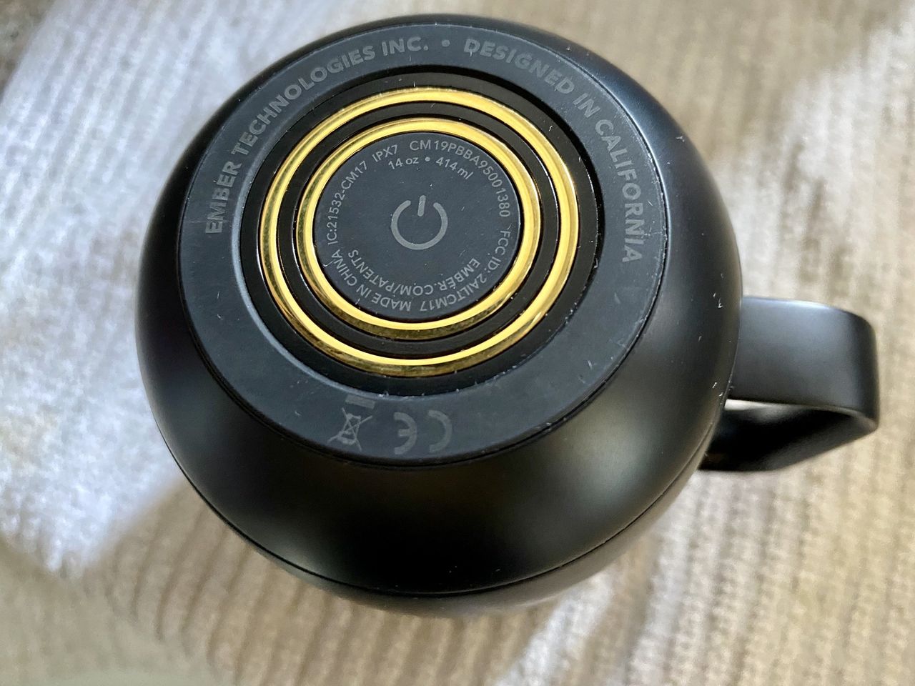 Ember Smart Mug 2 Bottom