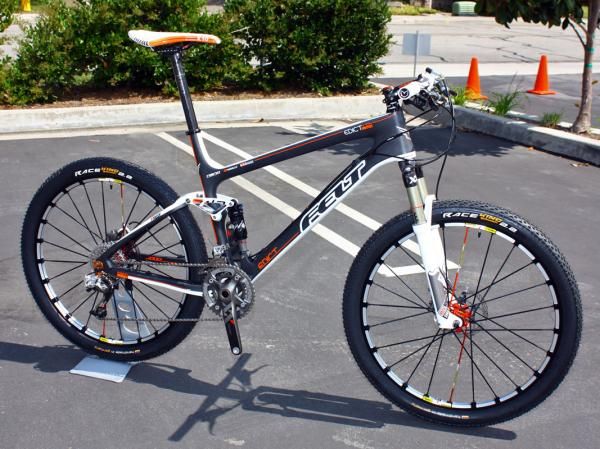 Felt has introduced a new ultralight 100mm-travel race platform called Edict. Claimed frame weight is just 1,800g (3.96lb) without rear shock.