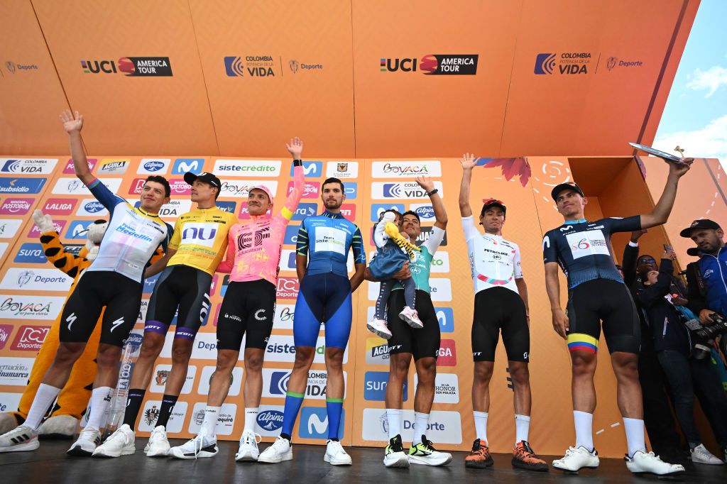 Tour Colombia 2024: the final podium