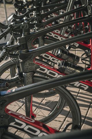 The new F10 bike await their testers