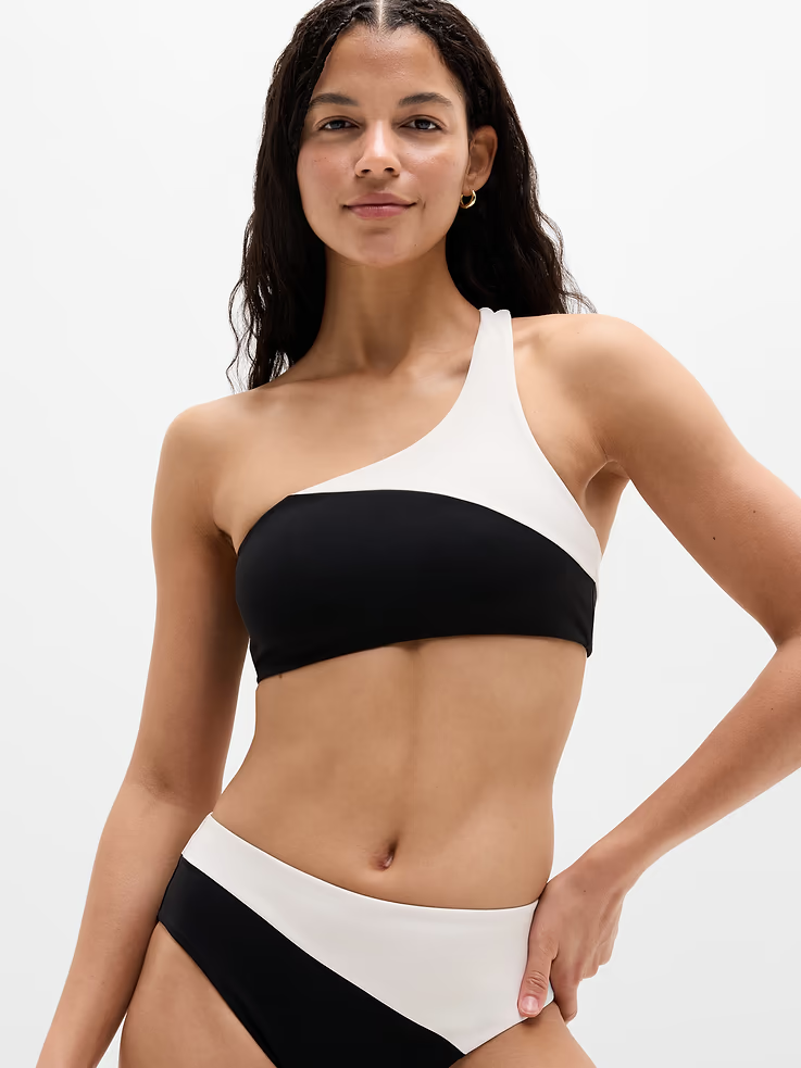 Athleta, Shoreline Asymmetrical Bikini Top