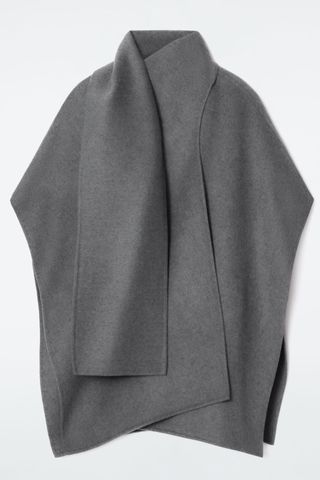 Cos Wool-Blend Cape