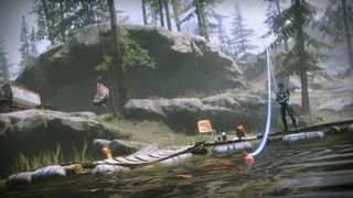 Destiny 2 fishing in the EDZ