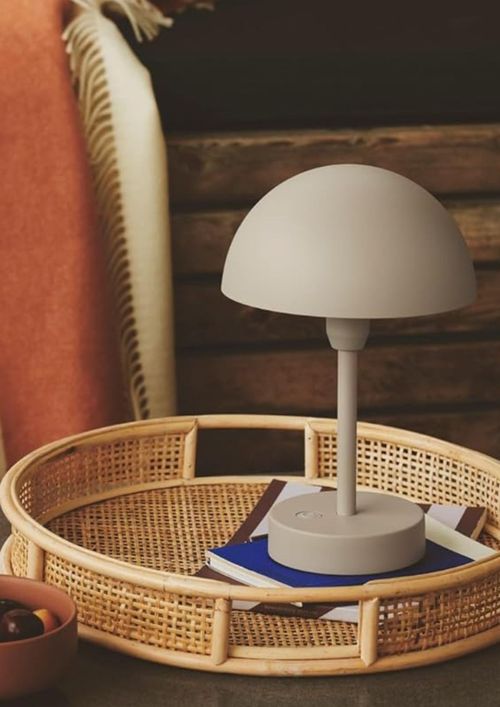 Nordlux | Ellen Modern Beige Aluminium Outdoor Table Solar Light