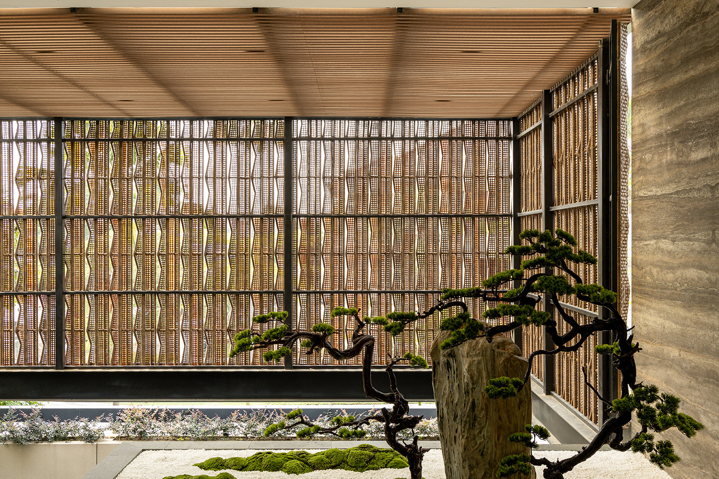 view of tropical Indonesian home SE House