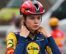 Isabella Holmgren of Canada and Team Lidl-Trek