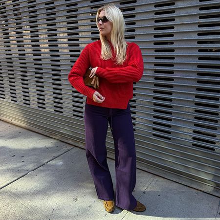 editor natalie gray herder wearing outfit from net-a-porter