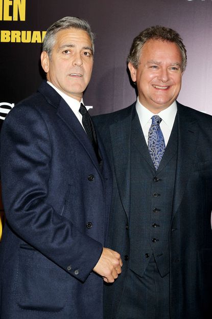 George Clooney and Hugh Bonneville