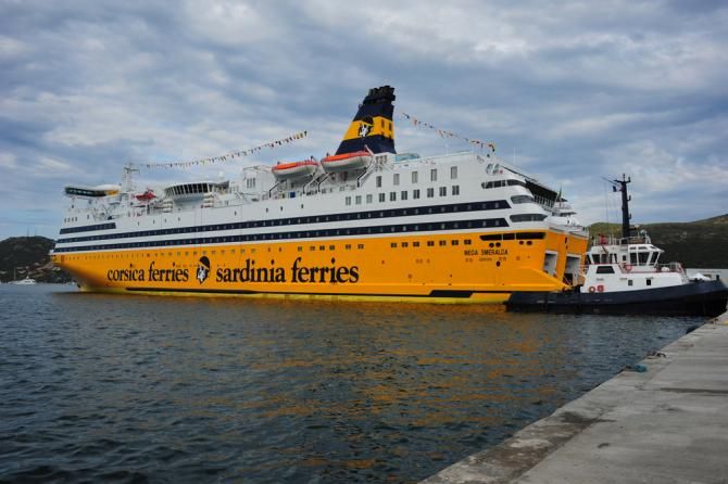 A ferry will house the media for the opening stages in Corsica
