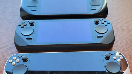Steam Deck prototypes