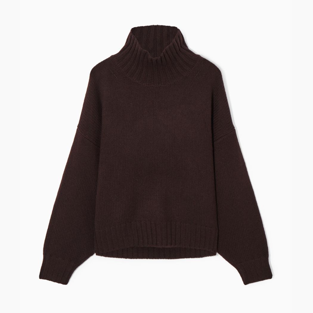 COS Chunky Pure Cashmere Jumper