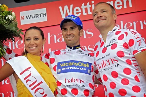 Marco Marcato (Vacansoleil) took the points jersey, which in Switzerland looks a lot like the KOM jersey from the Tour.