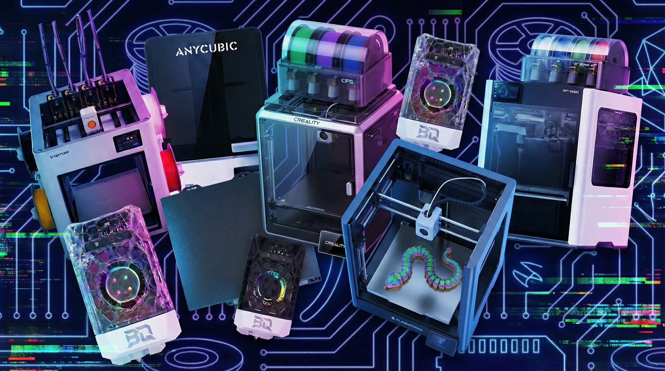 Val's Day 3D printer collection