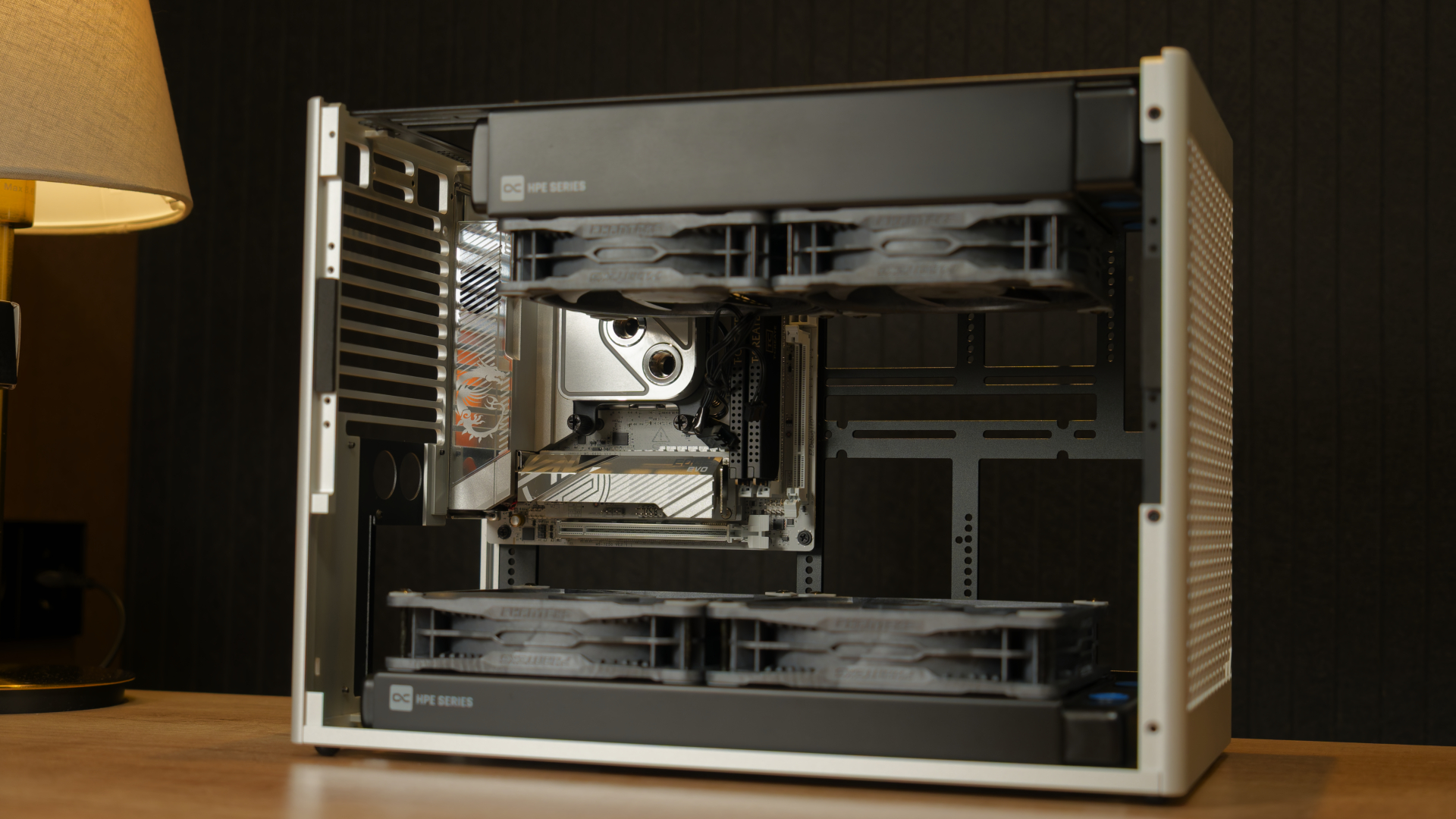 Greyscale ITX Build Cooling
