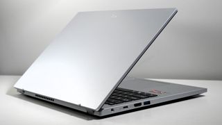 Acer Aspire 3 15 open at an angle, highlighting the lid and keyboard.