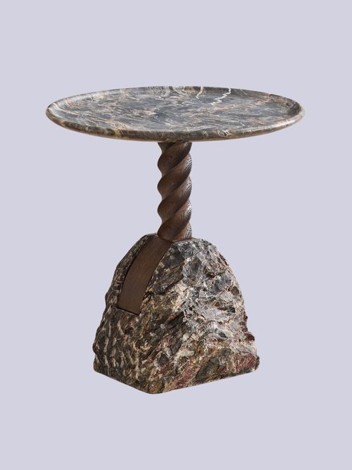 Dakota Side Table, Jurassic Black