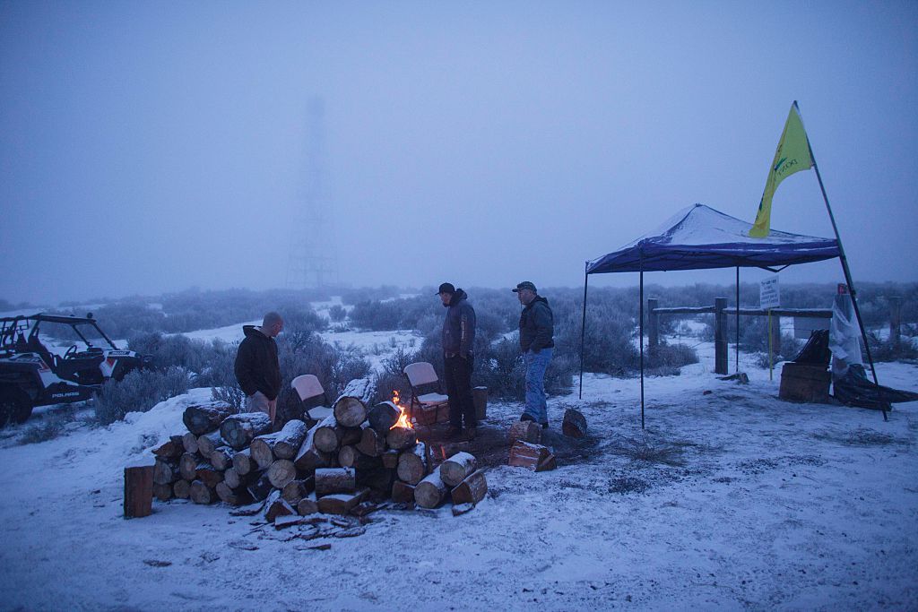 The occupied Malheur National Wildlife Refuge 