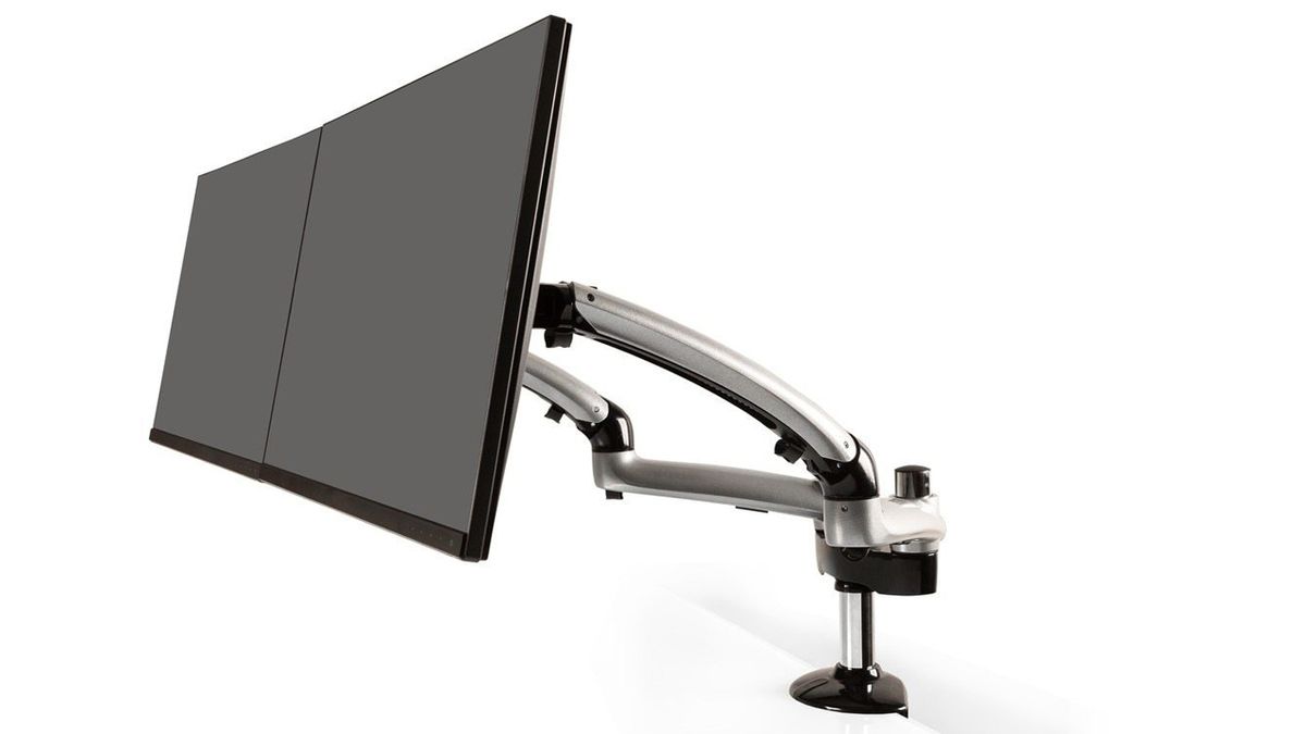 The Freedom Arm Dual builds on the same architecture as its single cousin and offers an excellent method to keep two screens together as seamlessly as possible.
