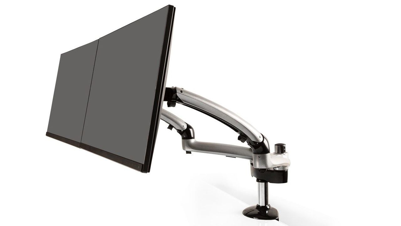The Freedom Arm Dual builds on the same architecture as its single cousin and offers an excellent method to keep two screens together as seamlessly as possible.