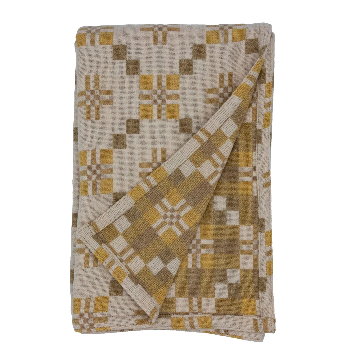 St Davids Cross Wool Throw from Melin Tregwynt