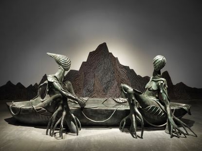 'Wangechi Mutu: Intertwined,' 2023. Exhibition view: New Museum, New York.