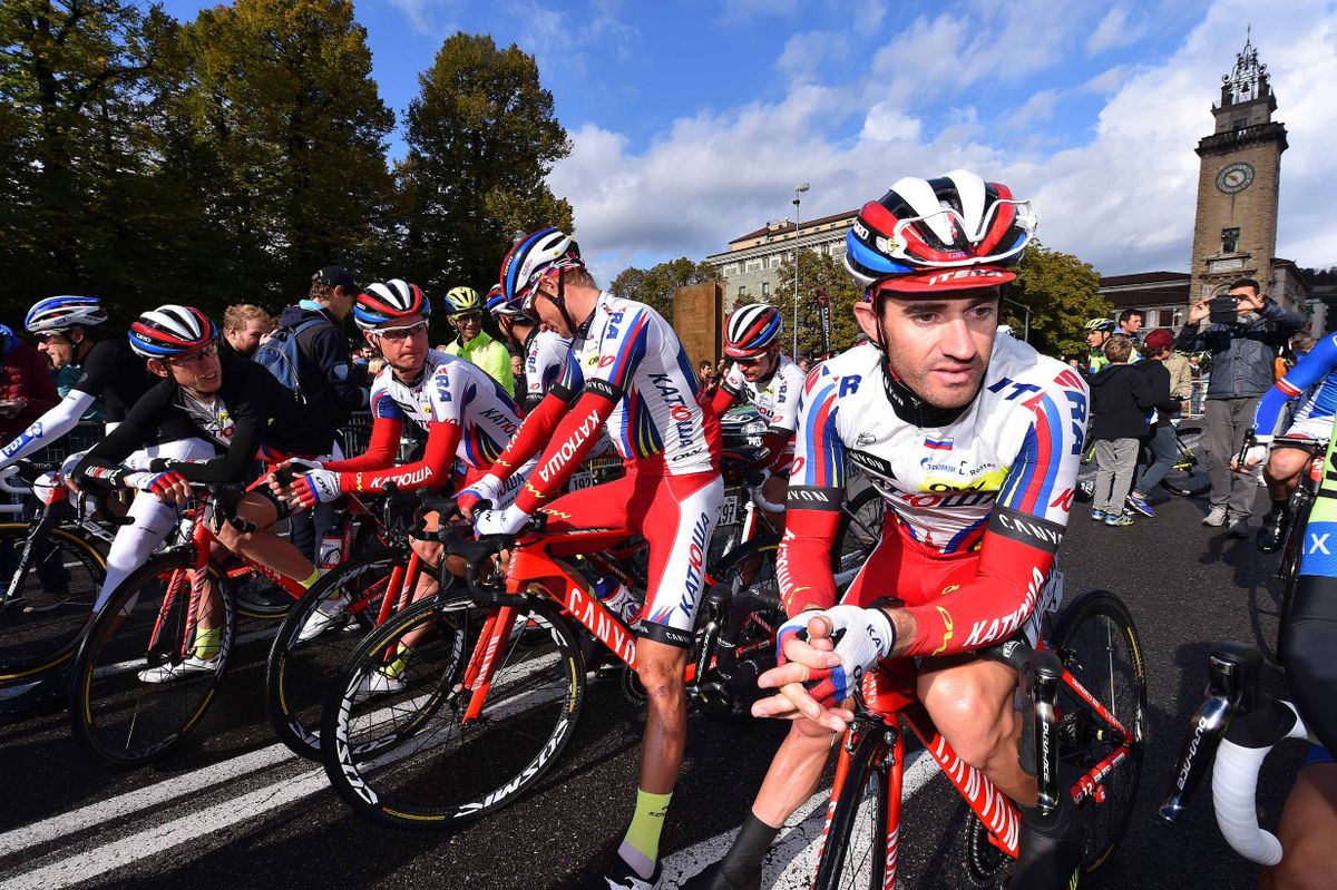 Daniel Moreno is the Katusha leader after Joaqium Rodriguez was unable to start