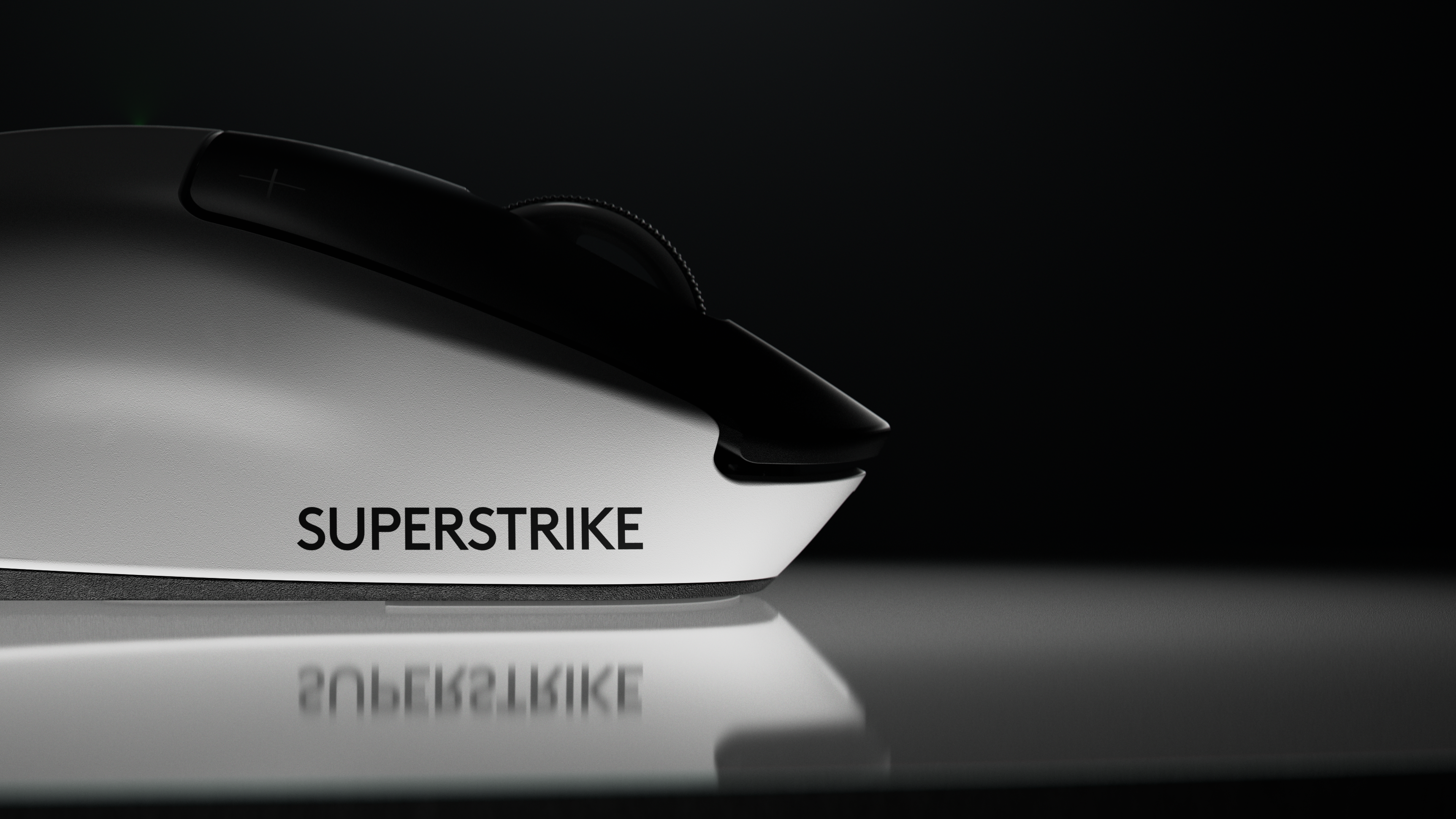 The Logitech Pro X2 Superstrike Mouse