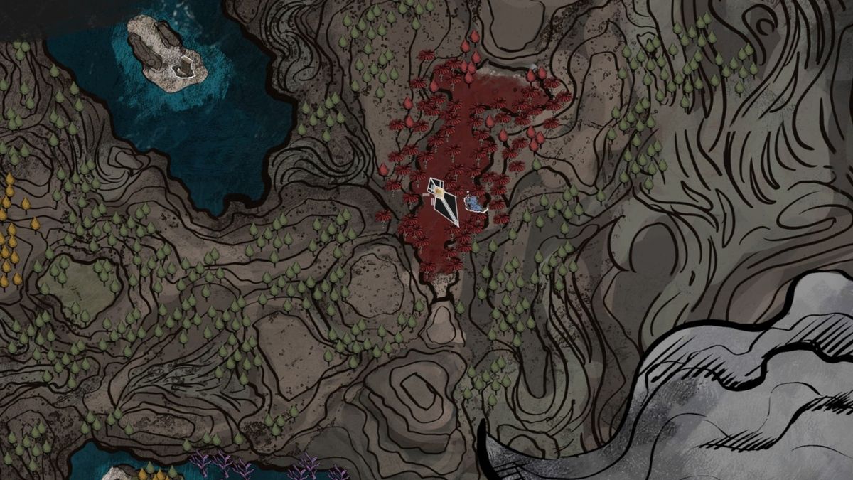 Expedition 33 lost Gestral in red jungle
