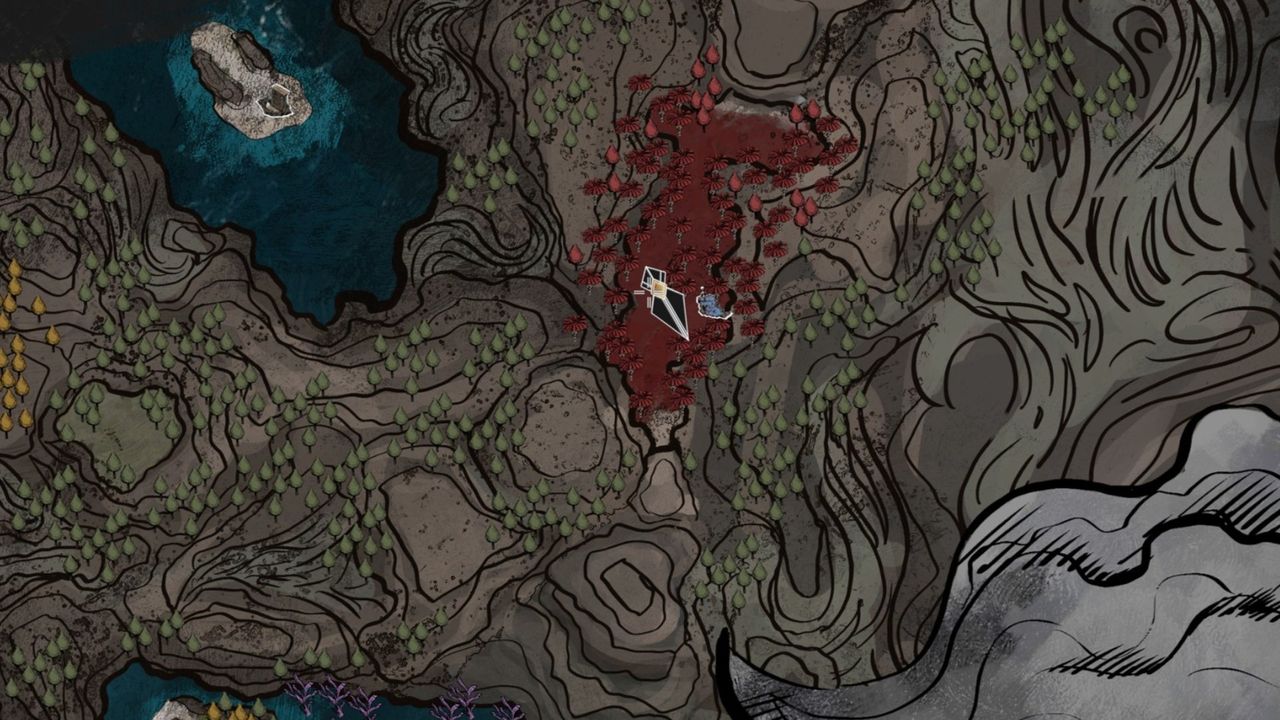 Expedition 33 lost Gestral in red jungle
