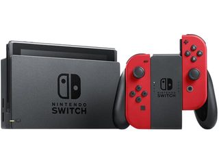 Ett Nintendo Switch Super Mario Odyssey bundle.