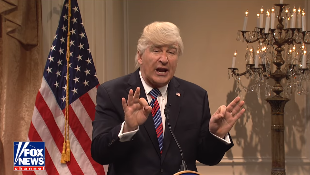 Alec Baldwin as Donald Trump on SNL