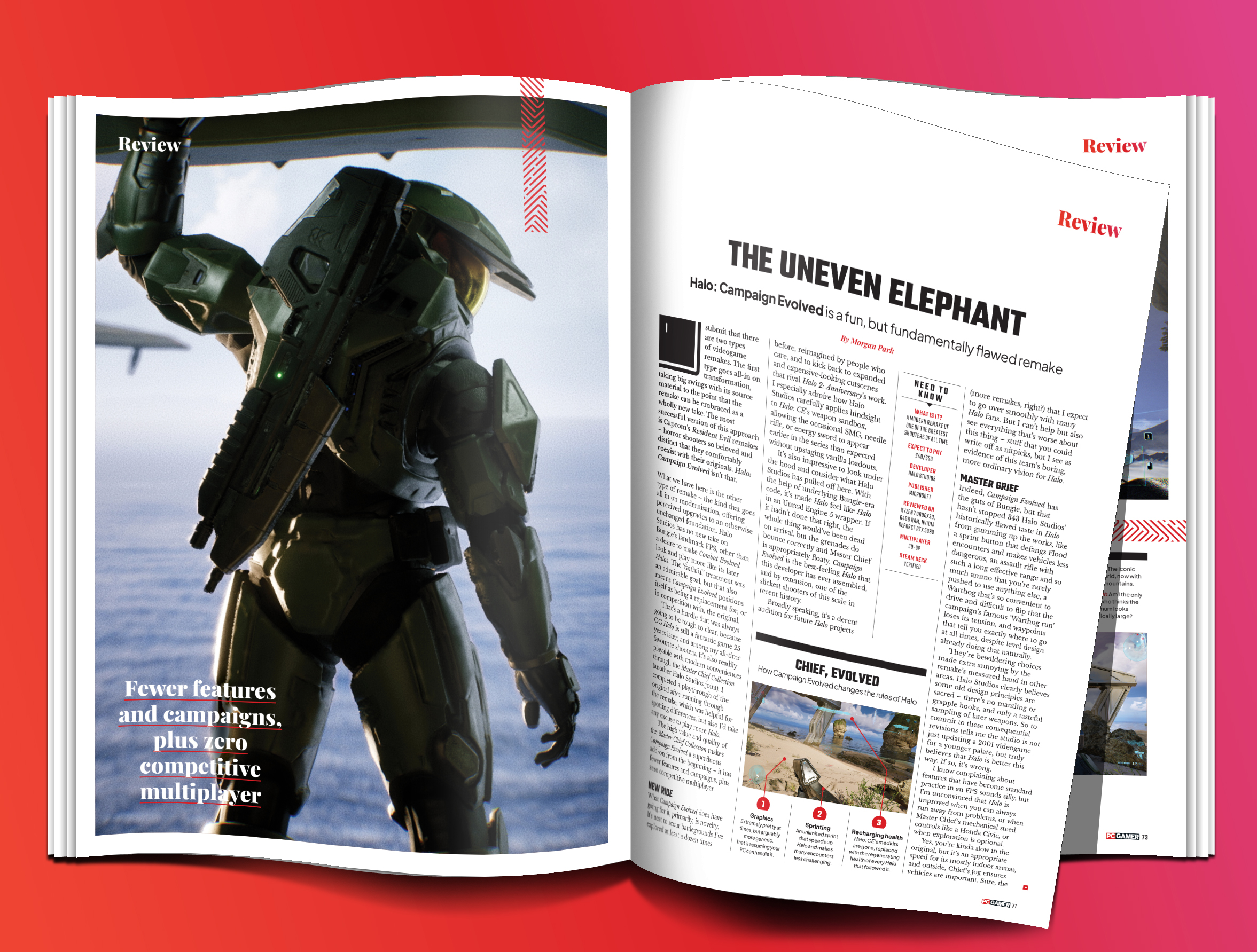 The Witcher 3: Wild Hunt – Songs of the Past issue of PC Gamer magazine