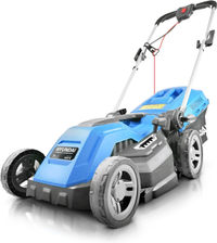 Hyundai 15'' / 38cm 1600w Electric Lawnmower with Rear Roller