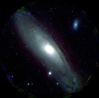 This new portrait of the Andromeda Galaxy, or M31, was taken with the Subaru Telescope's new high-resolution imaging camera, the Hyper-Suprime Cam (HSC). 