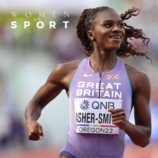 dina asher smith in competition