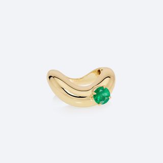 Alternative Engagement Rings Zaha Emerald Ring