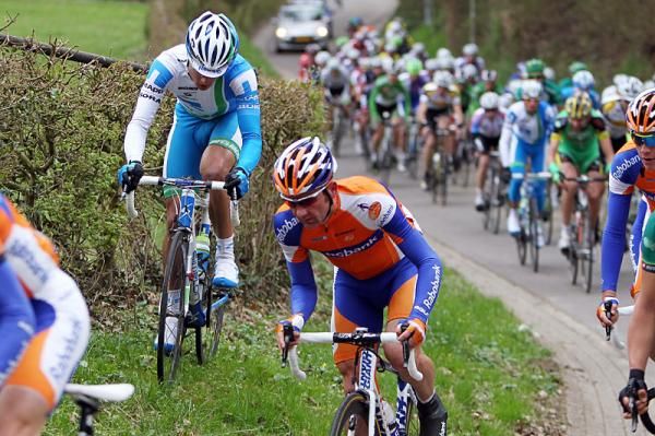 A shortcut? Or perhaps riders were avoiding a mishap?