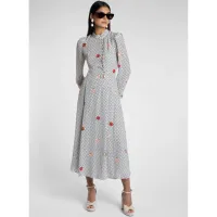 Christina Floral Dot Dress $567.72/£450 | Beulah London