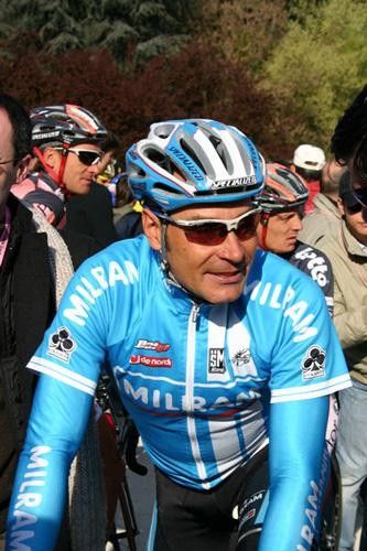 Erik Zabel (Milram) dedicated himself to teammate Petacchi